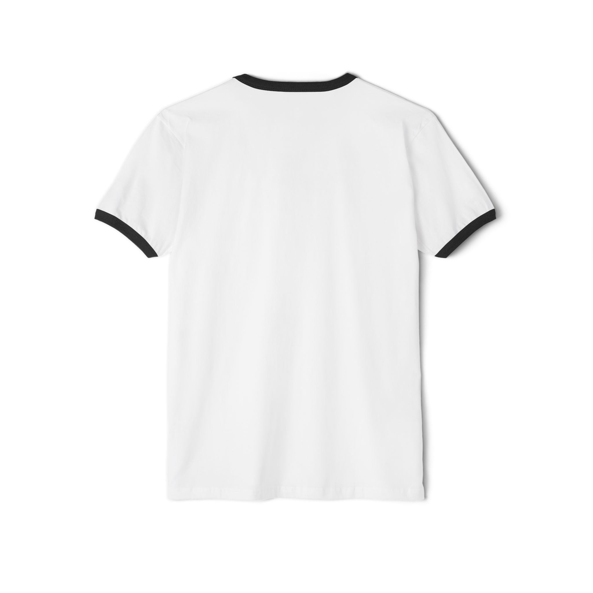 Dog Mom Ringer T-Shirt — Cute Puppy Paw Graphic Tee for Dog Lovers