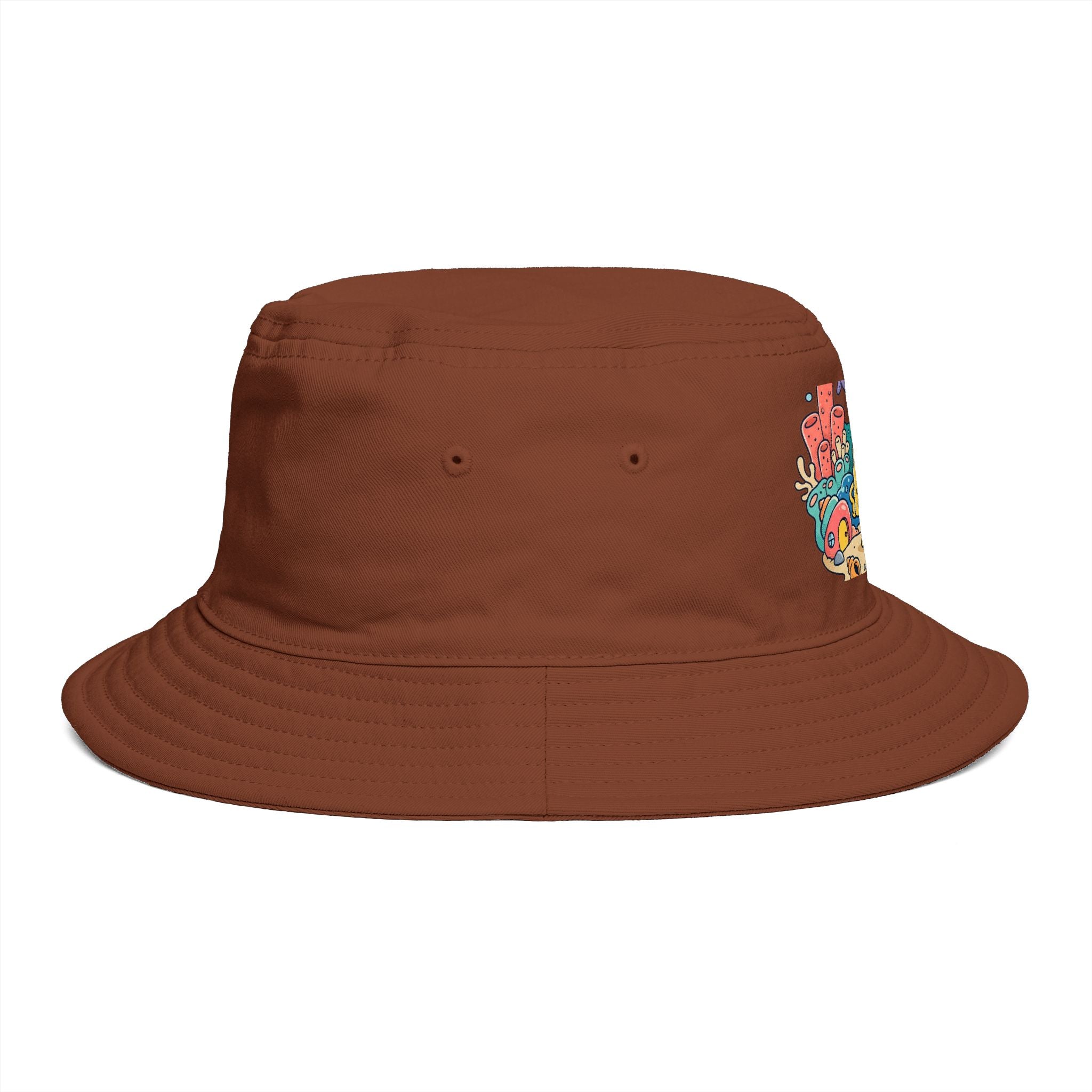 SpongeBob SquarePants Sea Friends Bucket Hat — Cute Cartoon SpongeBob Beach Hat