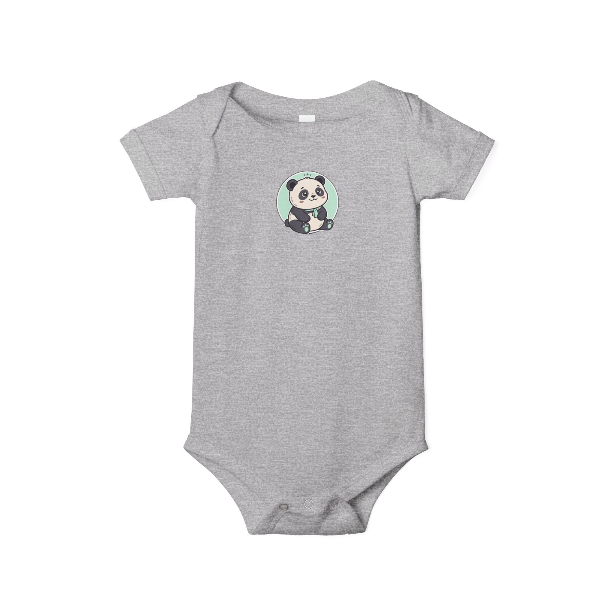 Panda Baby Onesie – Cute Infant Jersey One-Piece with Adorable Panda Graphic