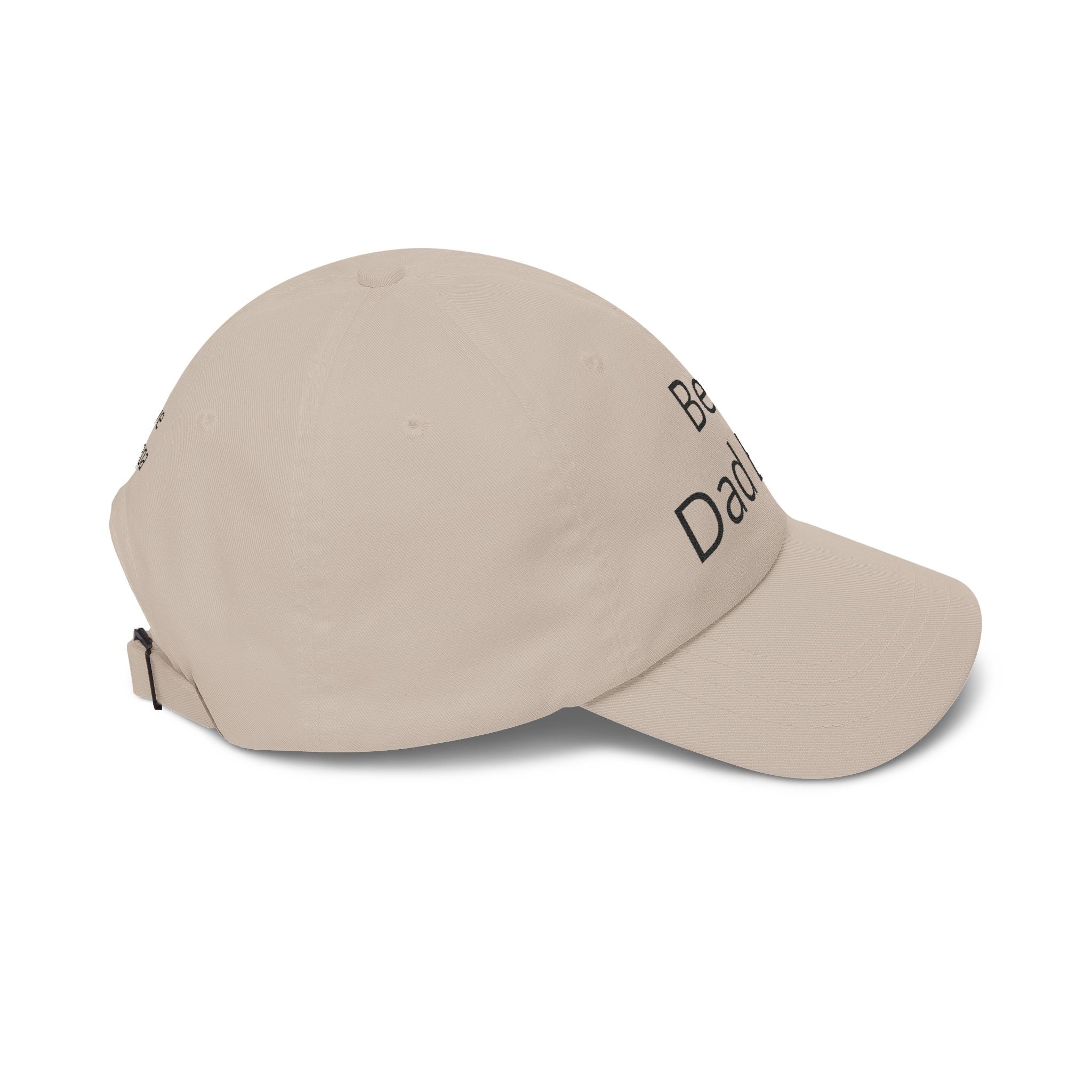 Best Dad Ever Embroidered Dad Cap — "I love you papa" Back Hat