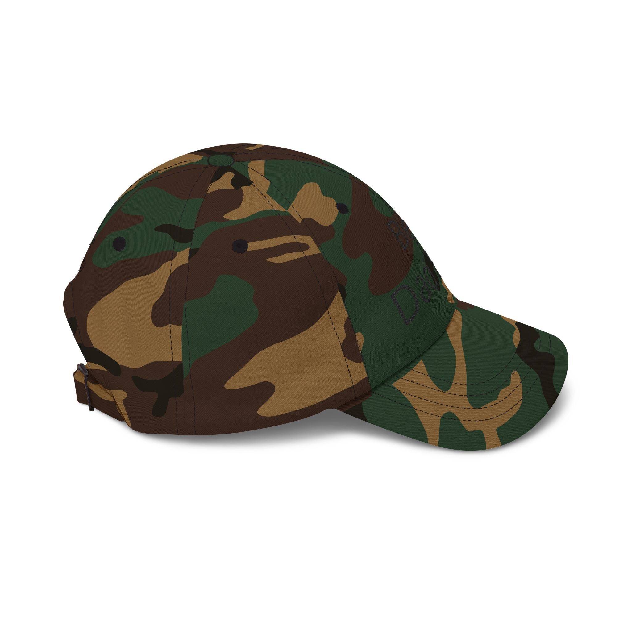 Best Dad Ever Embroidered Dad Cap — "I love you papa" Back Hat