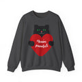 Cat Valentine Sweatshirt - "You're Purrfect" Heart Graphic