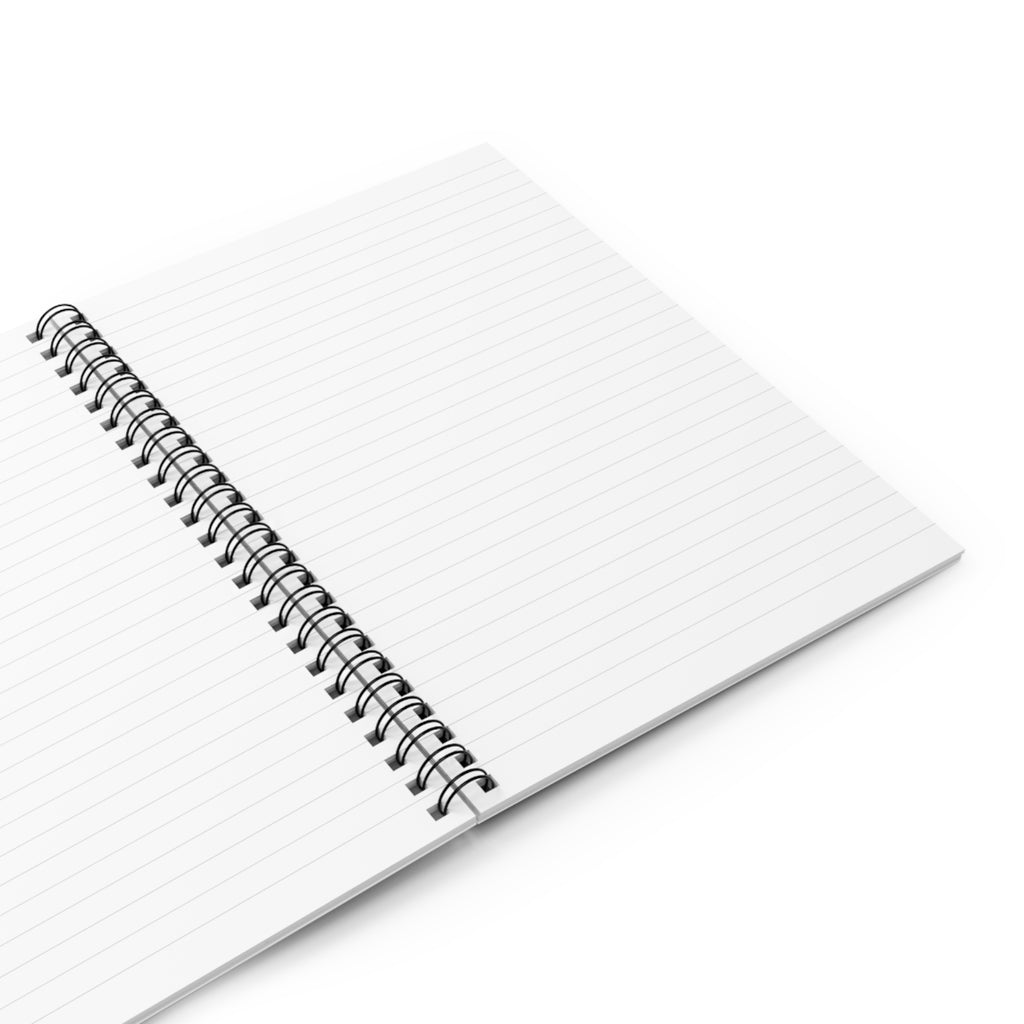 Elegant Gold Monogram Spiral Notebook — 'Eve Store' Ruled Journal