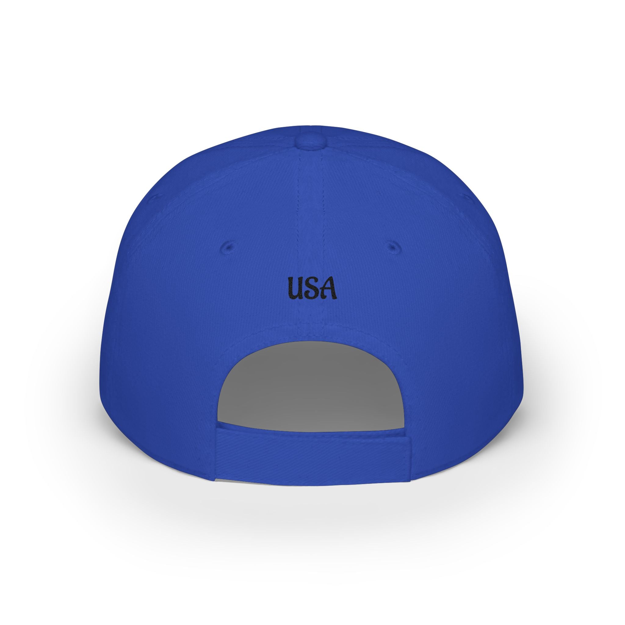 USA Shield Low Profile Baseball Cap – Patriotic Red Team Hat