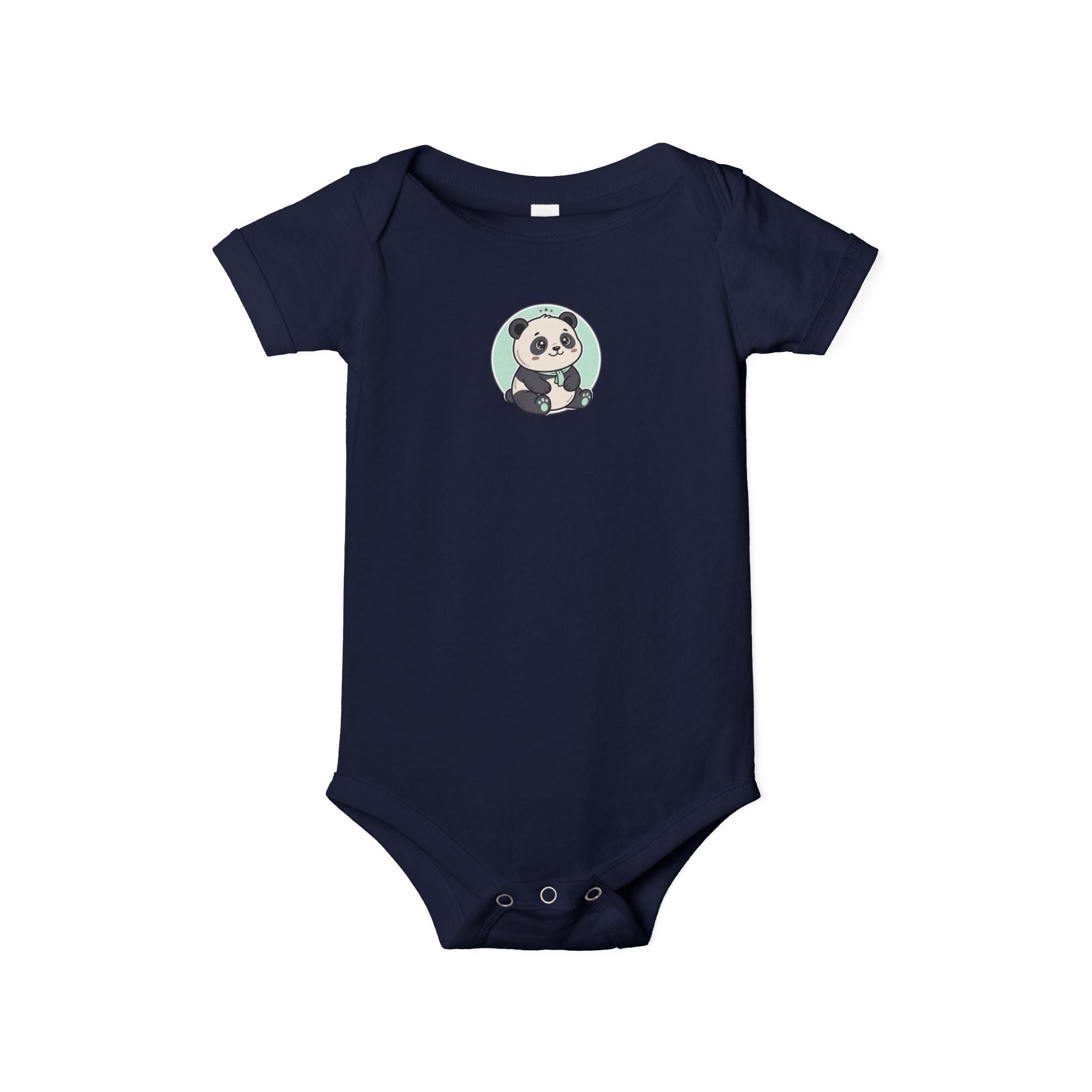 Panda Baby Onesie – Cute Infant Jersey One-Piece with Adorable Panda Graphic