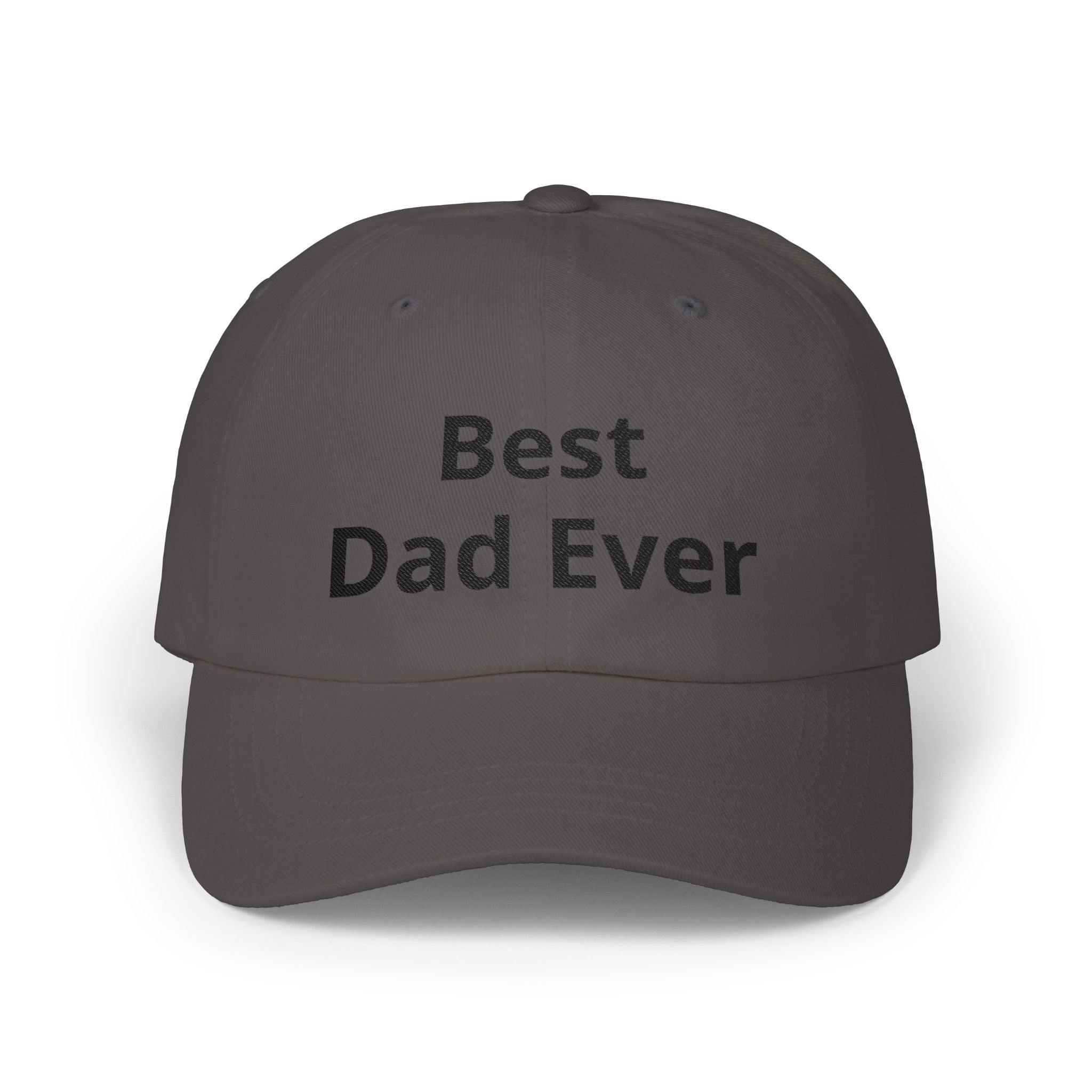 Best Dad Ever Embroidered Dad Cap — "I love you papa" Back Hat