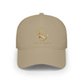 Embroidered Gold 'ES' Logo Baseball Cap
