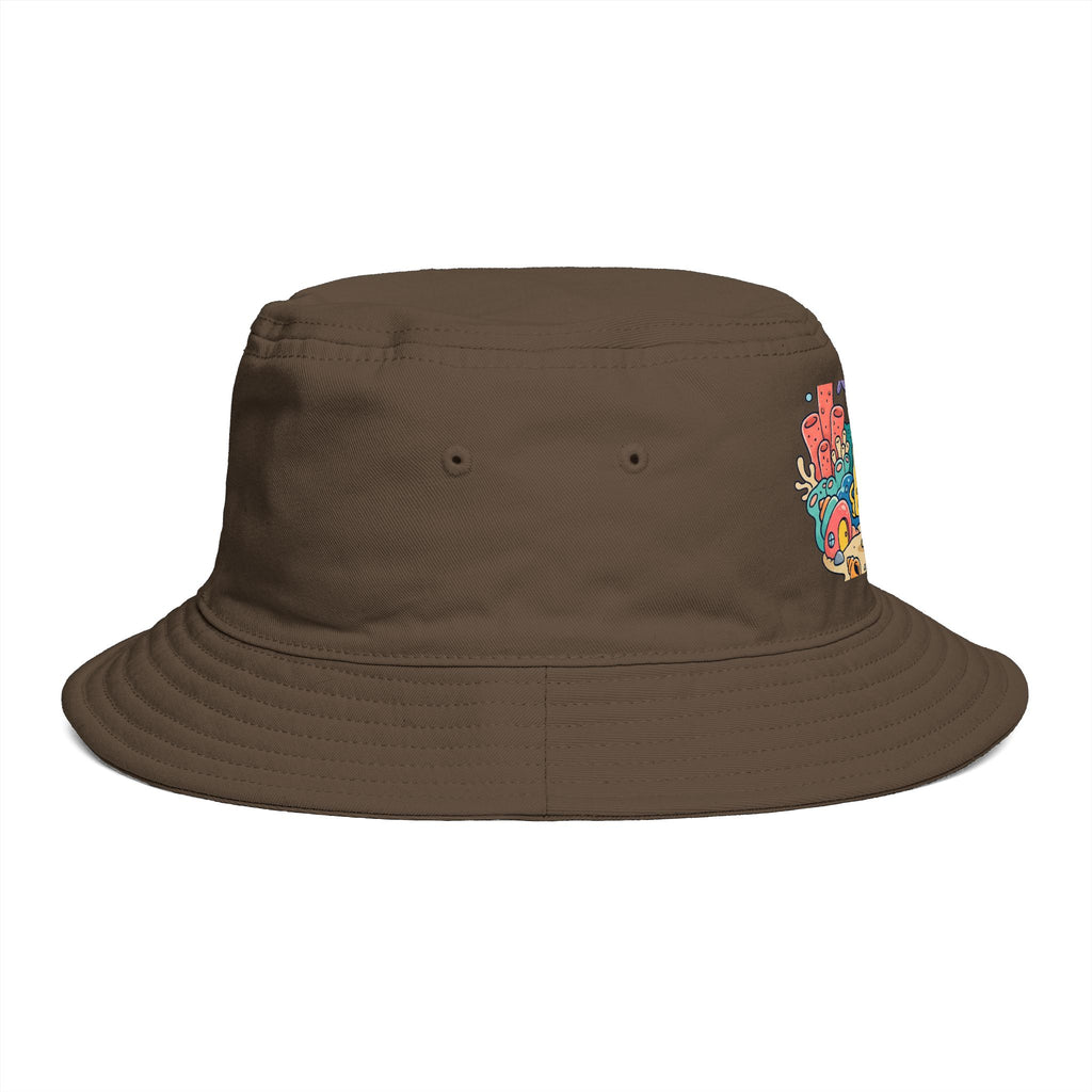 SpongeBob SquarePants Sea Friends Bucket Hat — Cute Cartoon SpongeBob Beach Hat