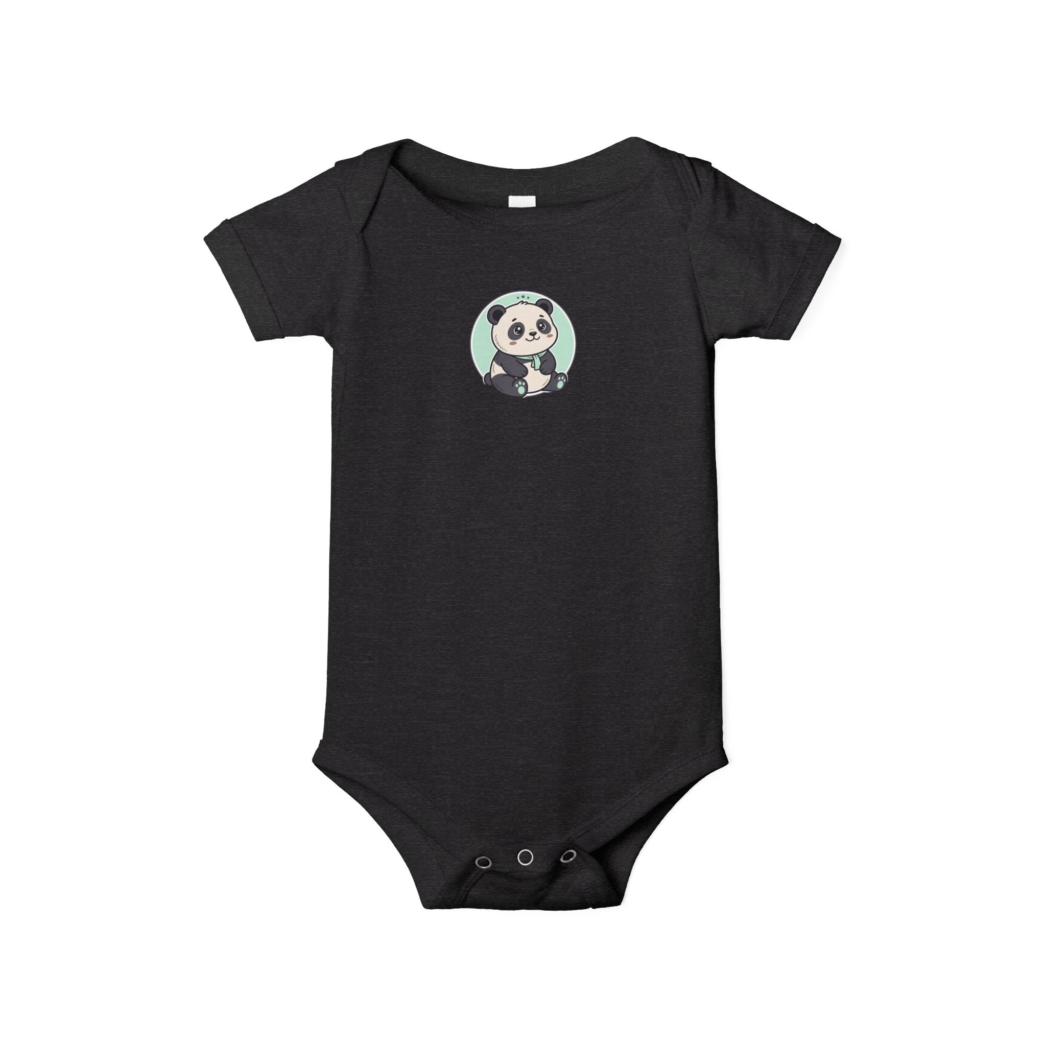 Panda Baby Onesie – Cute Infant Jersey One-Piece with Adorable Panda Graphic