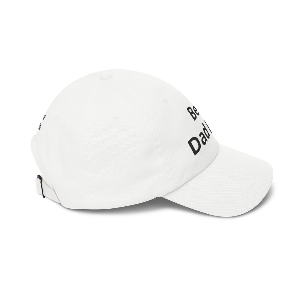 Best Dad Ever Embroidered Dad Cap — "I love you papa" Back Hat