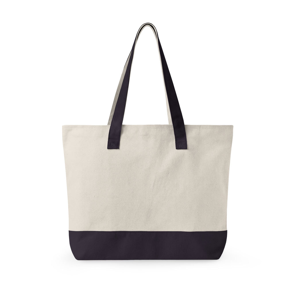 Canvas Tote Bag — Colorful Cartoon Sea Creature Design