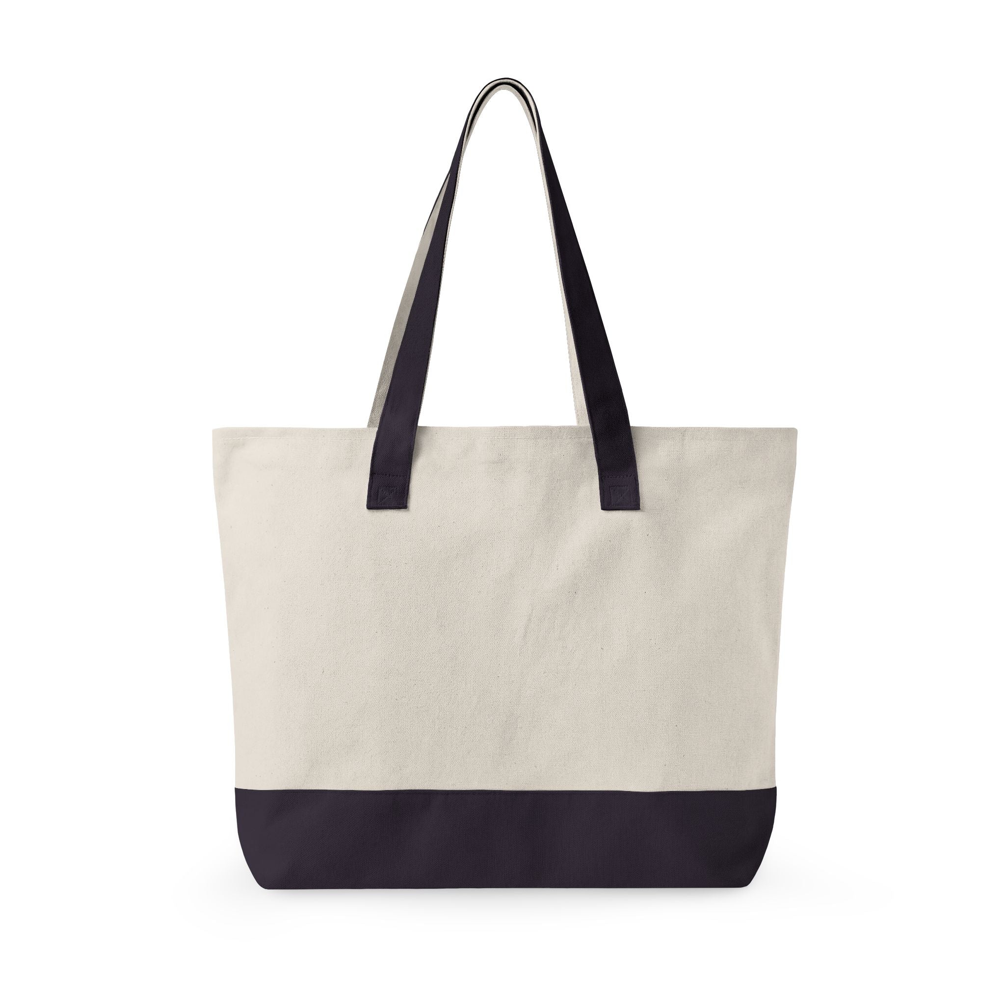 Canvas Tote Bag — Colorful Cartoon Sea Creature Design