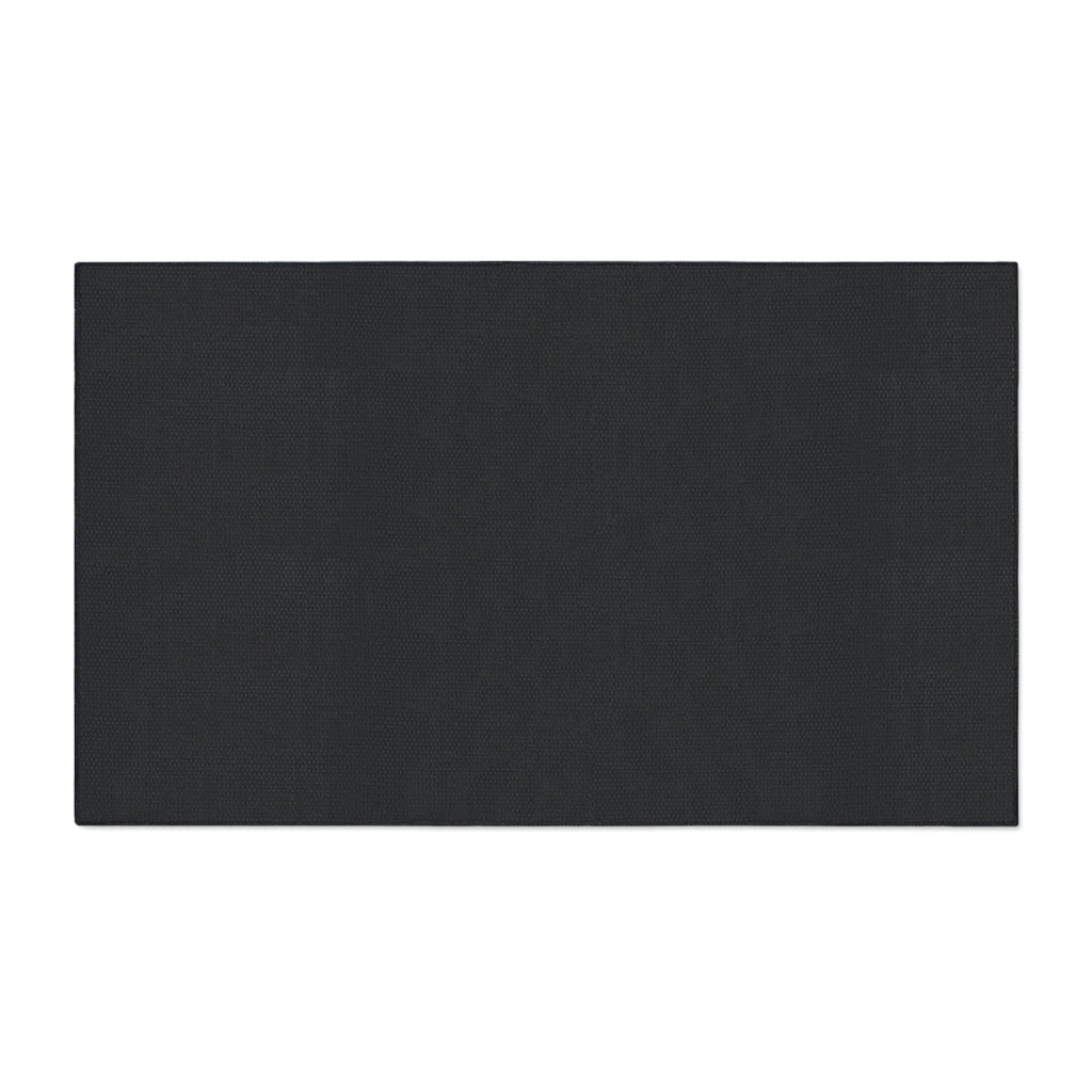 Moonlit Ocean Heavy Duty Floor Mat — Dramatic Black & White Seascape Door Mat