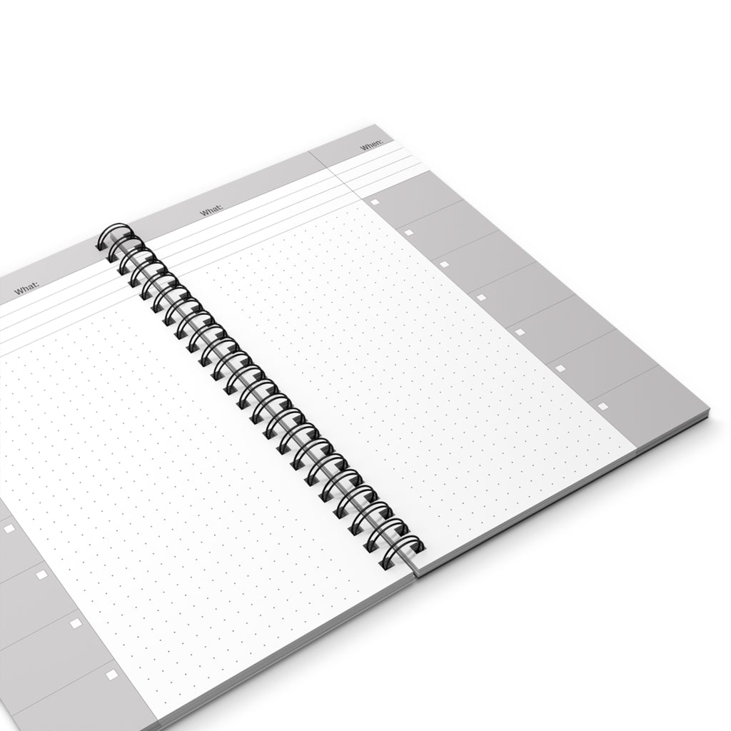 Waterfall Spiral Journal — Nature Photo Notebook for Travel, Hiking & Daily Journaling