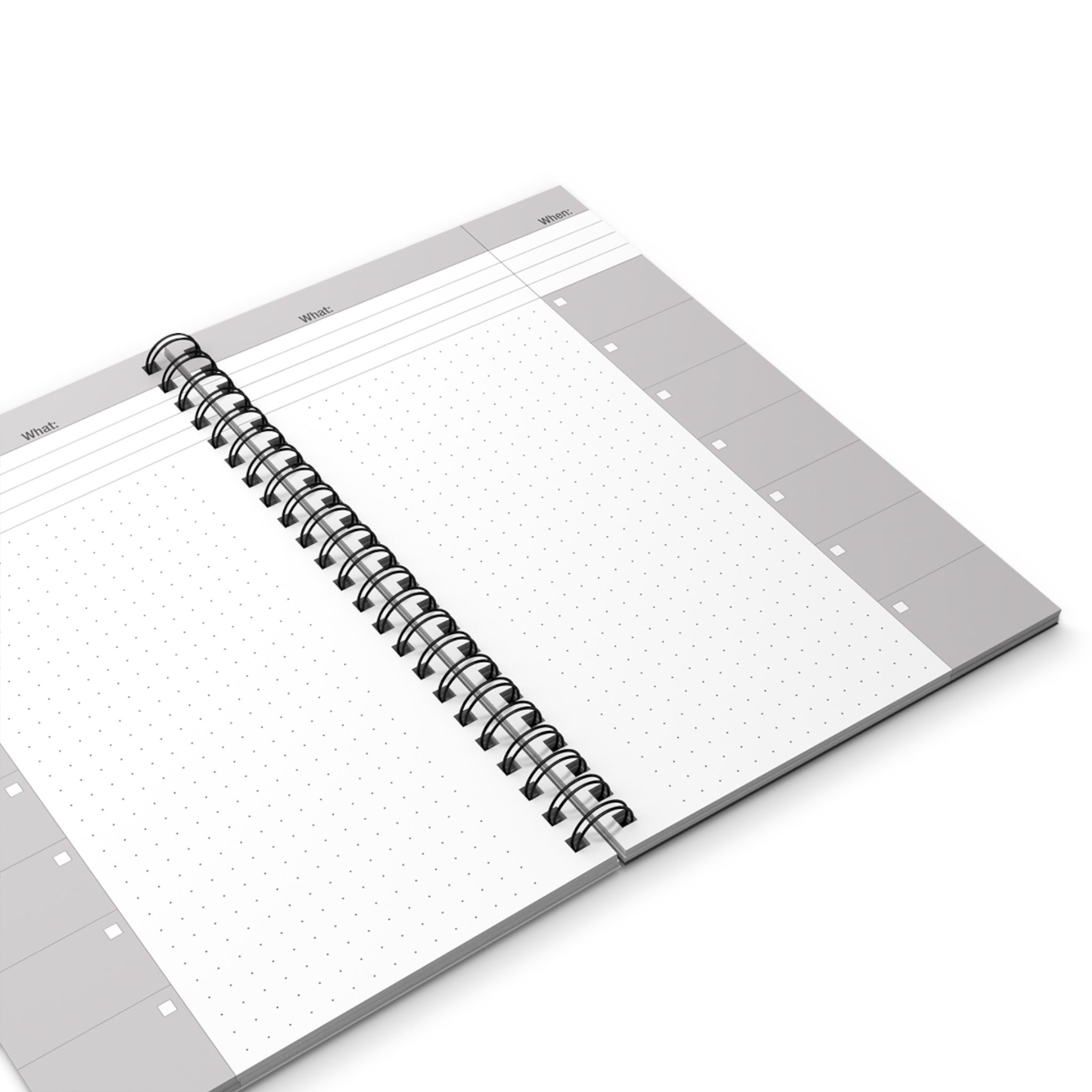 Waterfall Spiral Journal — Nature Photo Notebook for Travel, Hiking & Daily Journaling