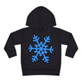 Toddler Snowflake Hoodie – Blue Winter Pullover for Kids
