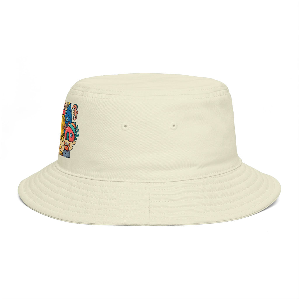 SpongeBob SquarePants Sea Friends Bucket Hat — Cute Cartoon SpongeBob Beach Hat