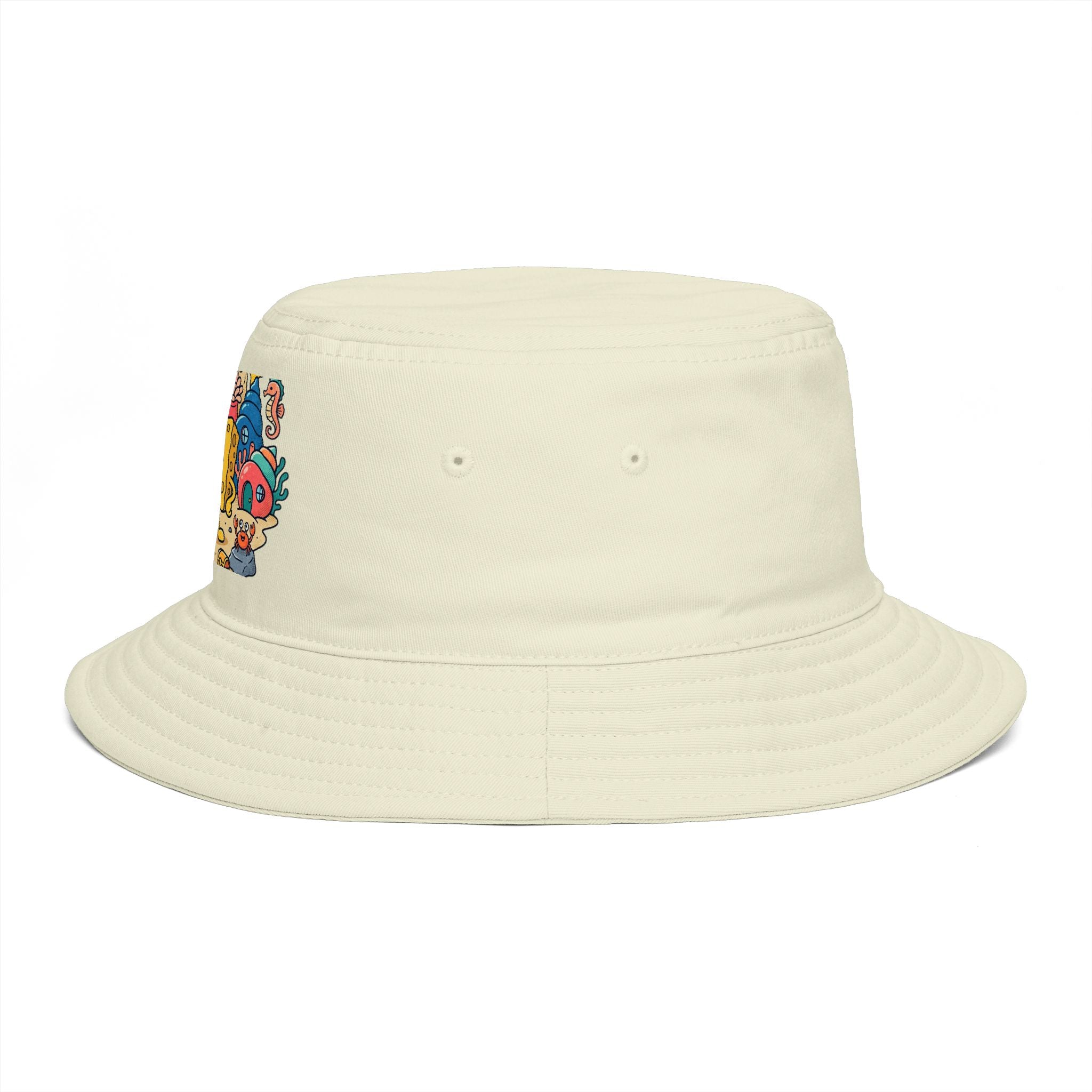 SpongeBob SquarePants Sea Friends Bucket Hat — Cute Cartoon SpongeBob Beach Hat