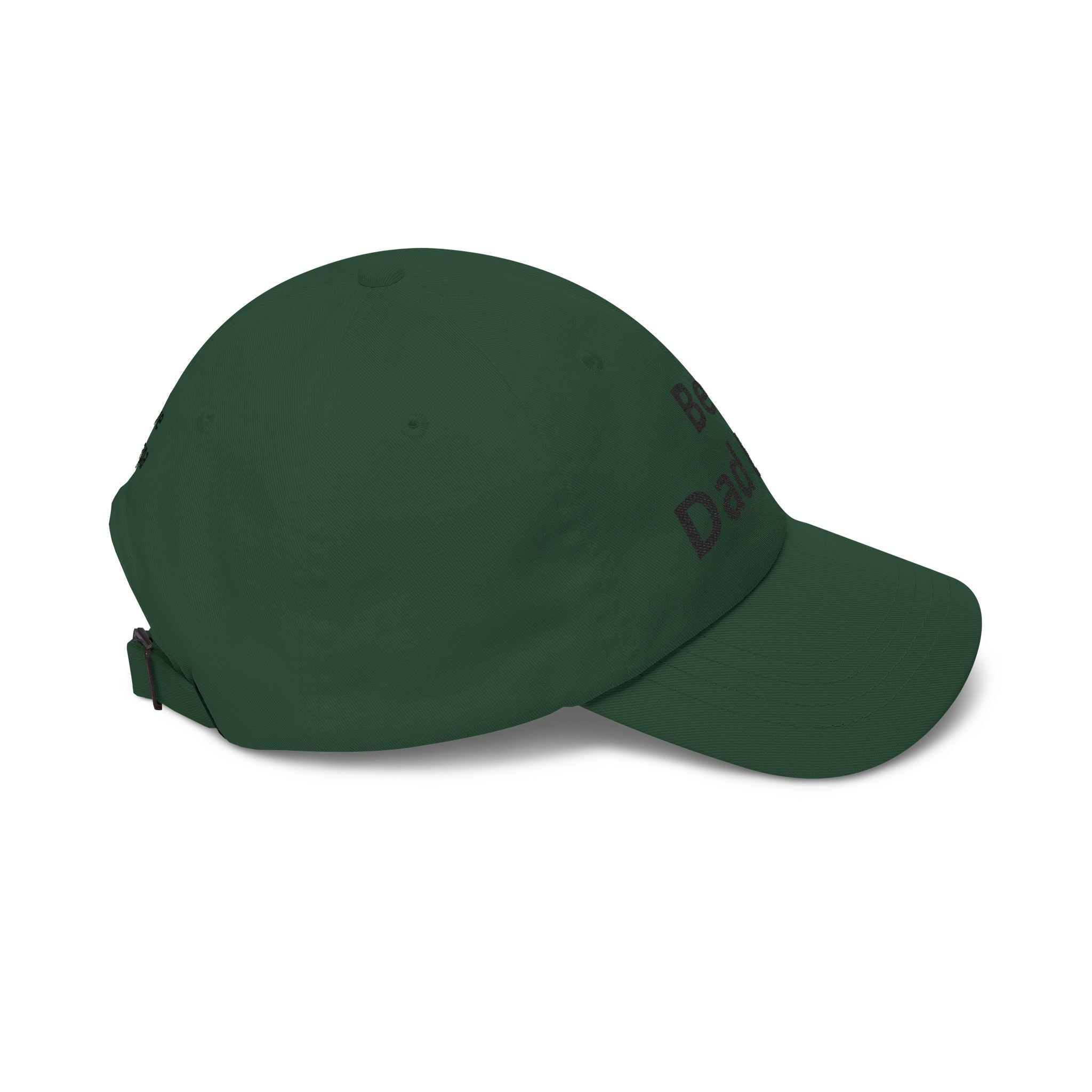 Best Dad Ever Embroidered Dad Cap — "I love you papa" Back Hat