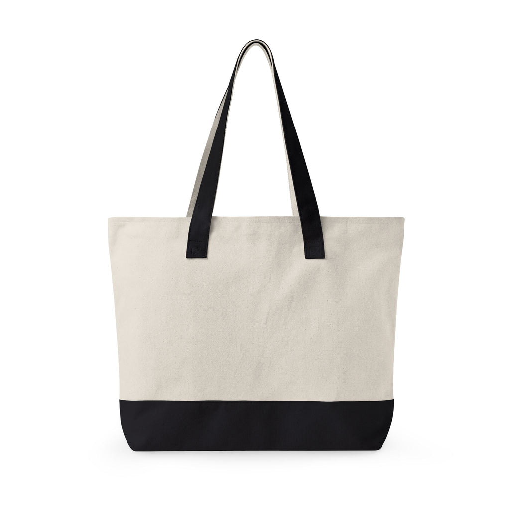 Canvas Tote Bag — Colorful Cartoon Sea Creature Design