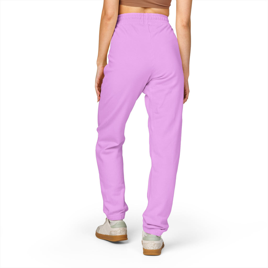 Embroidered Olive Fleece Sweatpants — Cozy Unisex Joggers