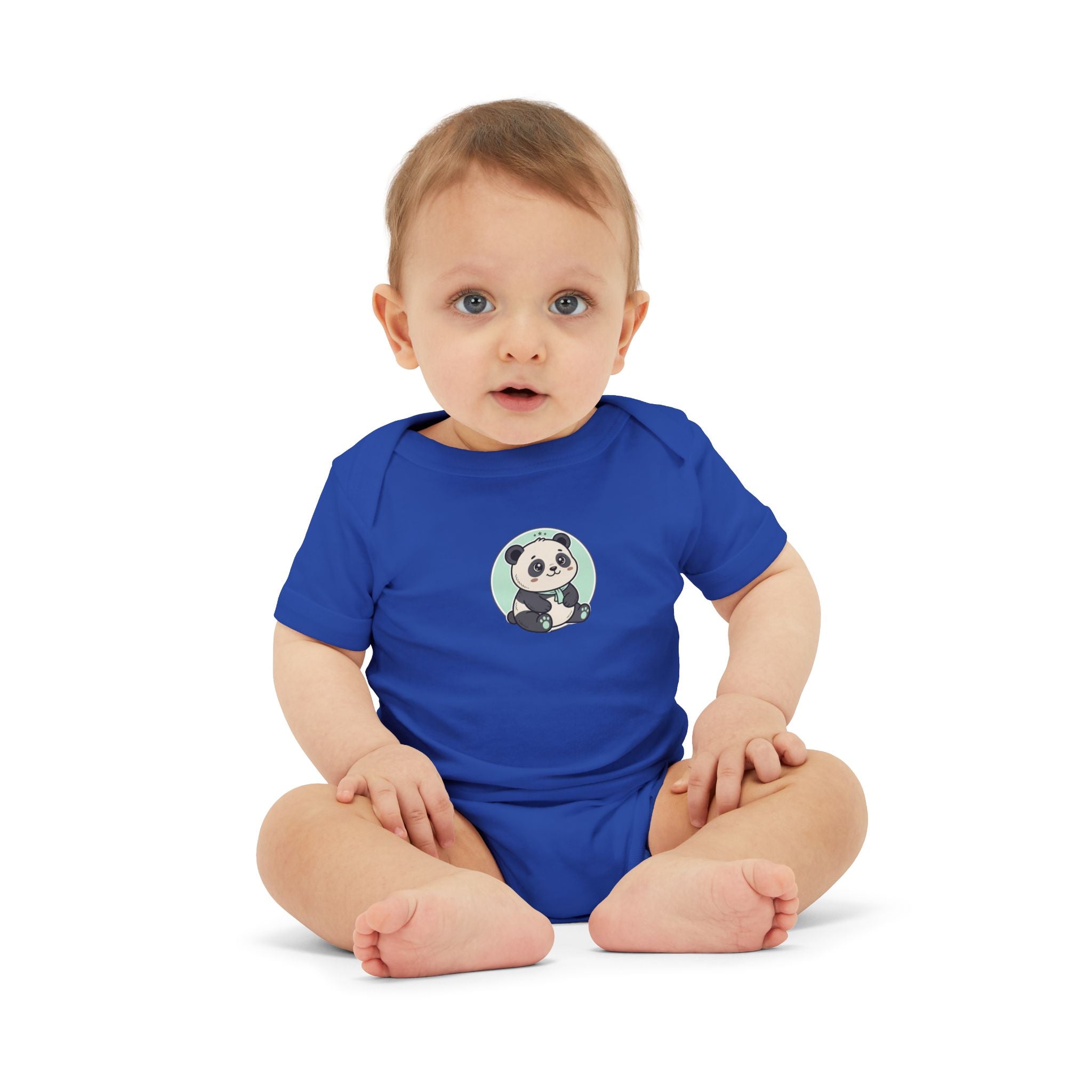 Panda Baby Onesie – Cute Infant Jersey One-Piece with Adorable Panda Graphic
