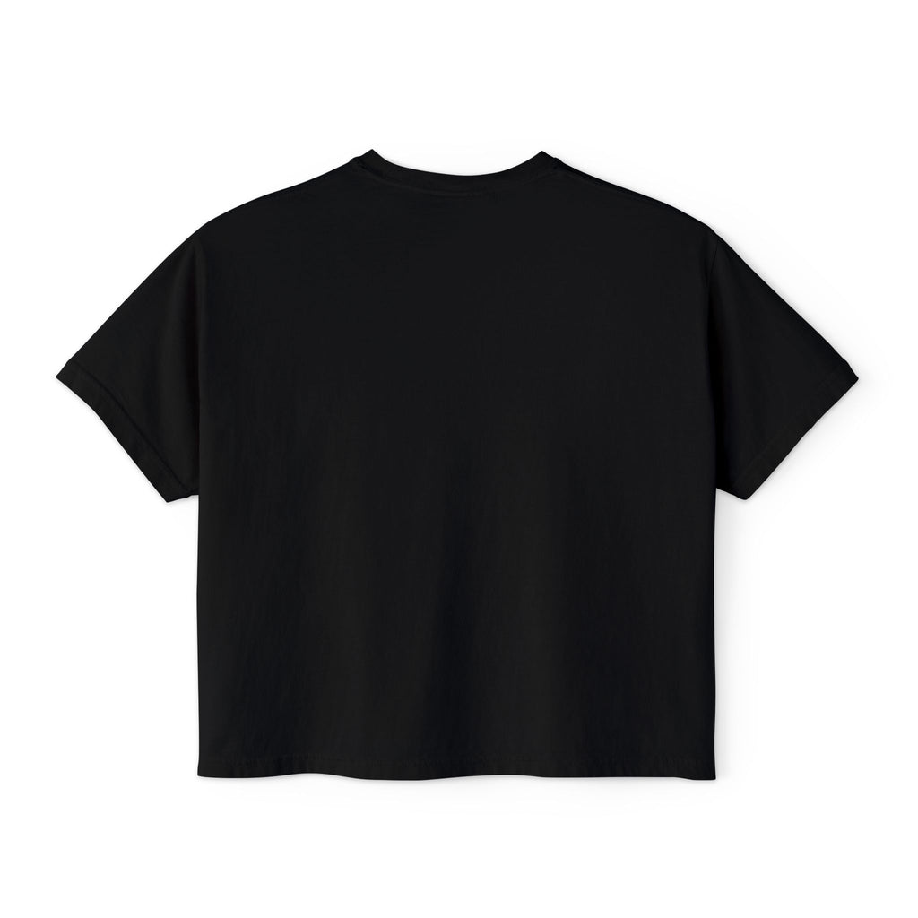 Boxy Tee — Retro Street Style Girl Graphic Shirt
