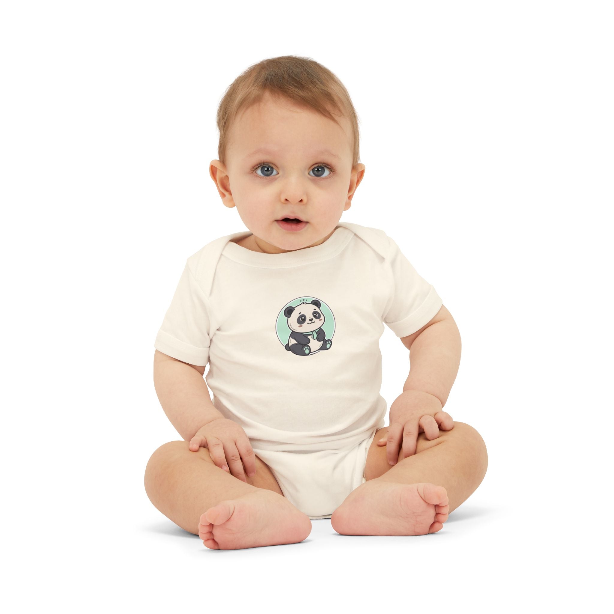 Panda Baby Onesie – Cute Infant Jersey One-Piece with Adorable Panda Graphic