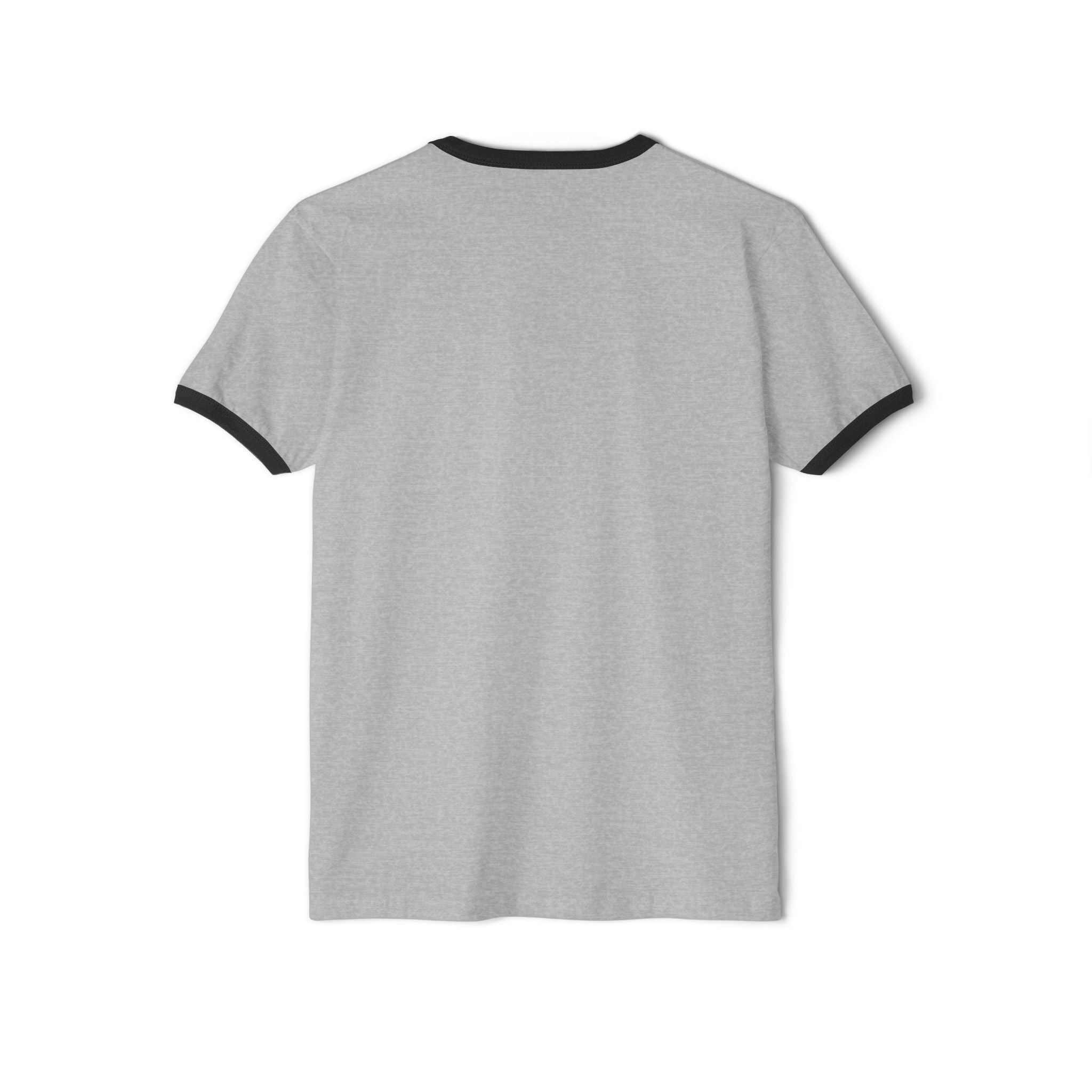 Dog Mom Ringer T-Shirt — Cute Puppy Paw Graphic Tee for Dog Lovers