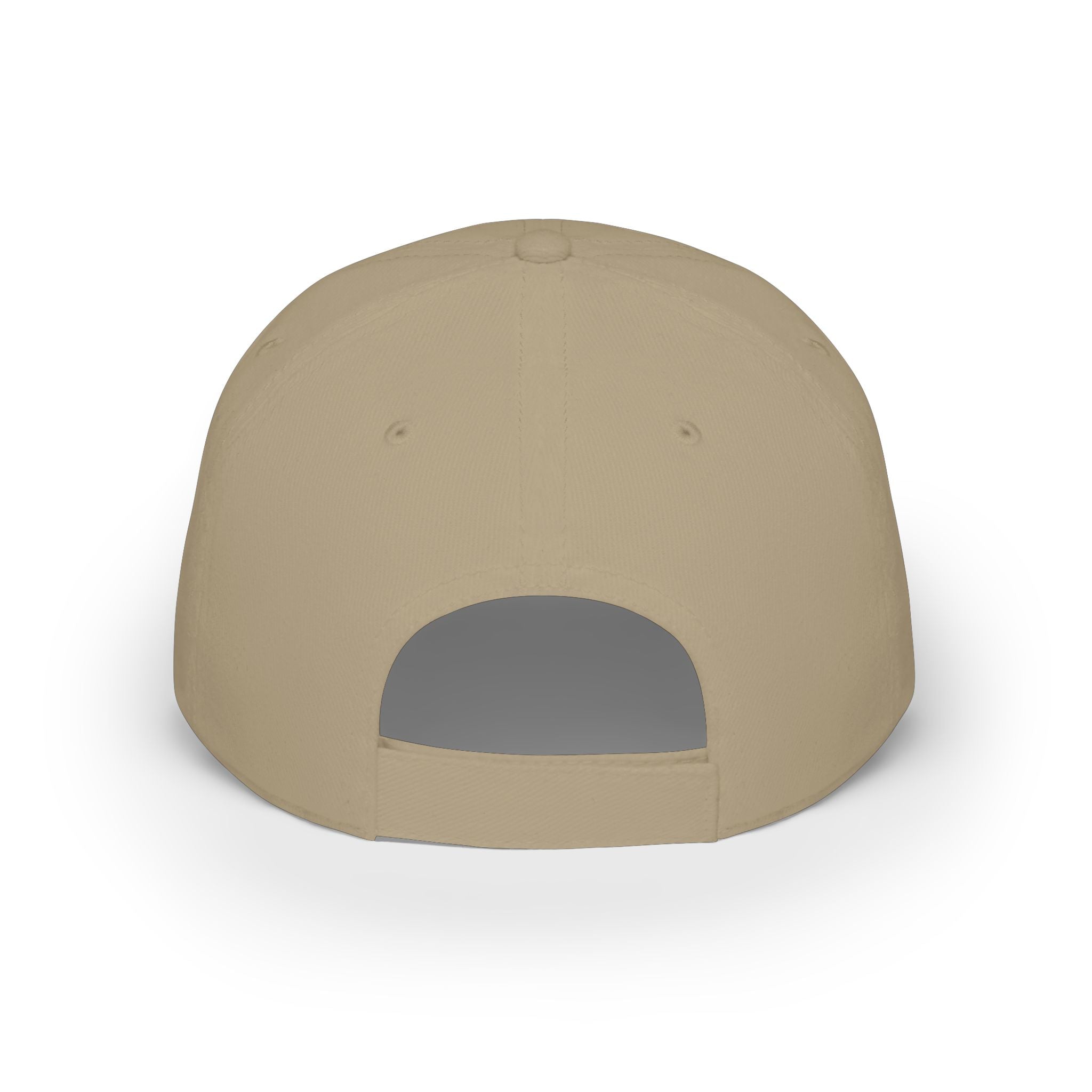 Embroidered Gold 'ES' Logo Baseball Cap