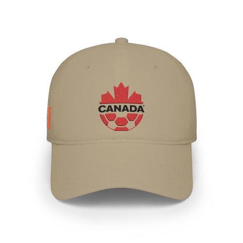 Canada Soccer Maple Leaf Baseball Cap