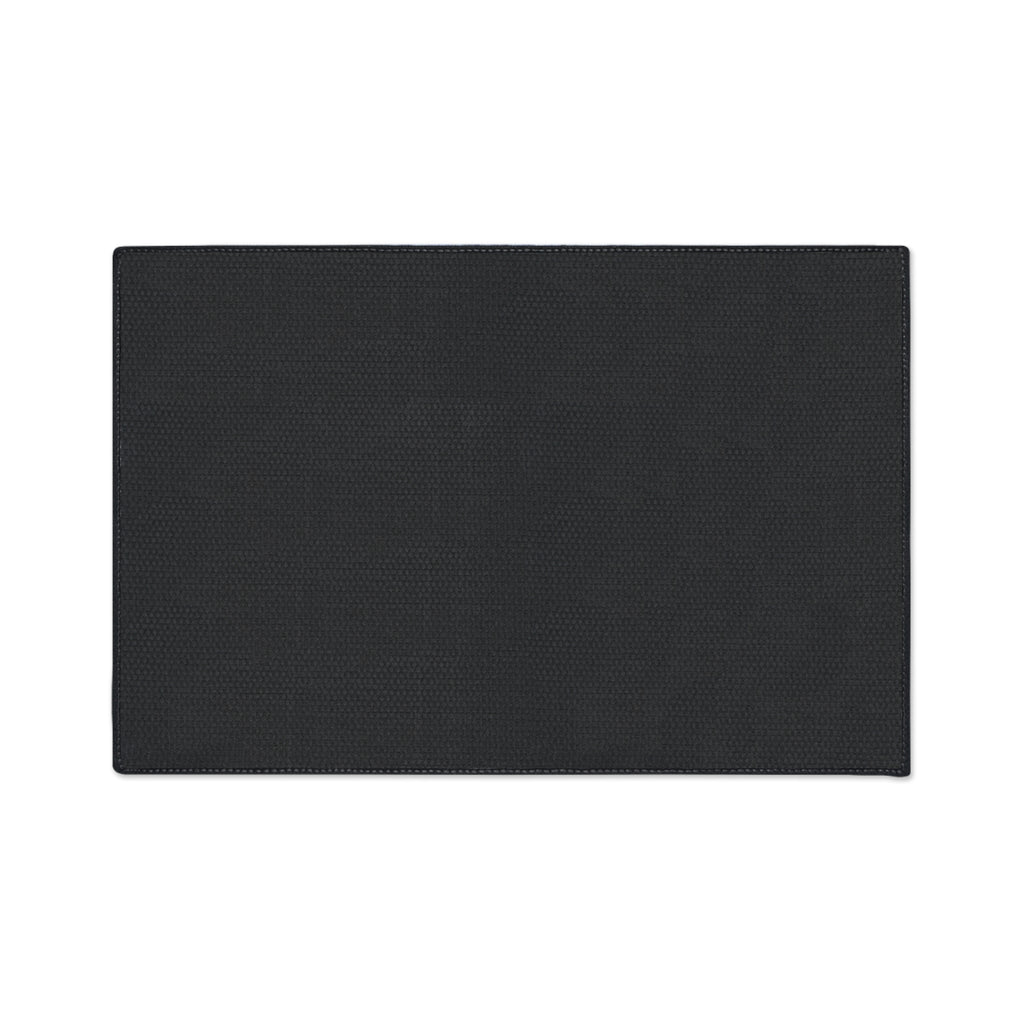 Moonlit Ocean Heavy Duty Floor Mat — Dramatic Black & White Seascape Door Mat