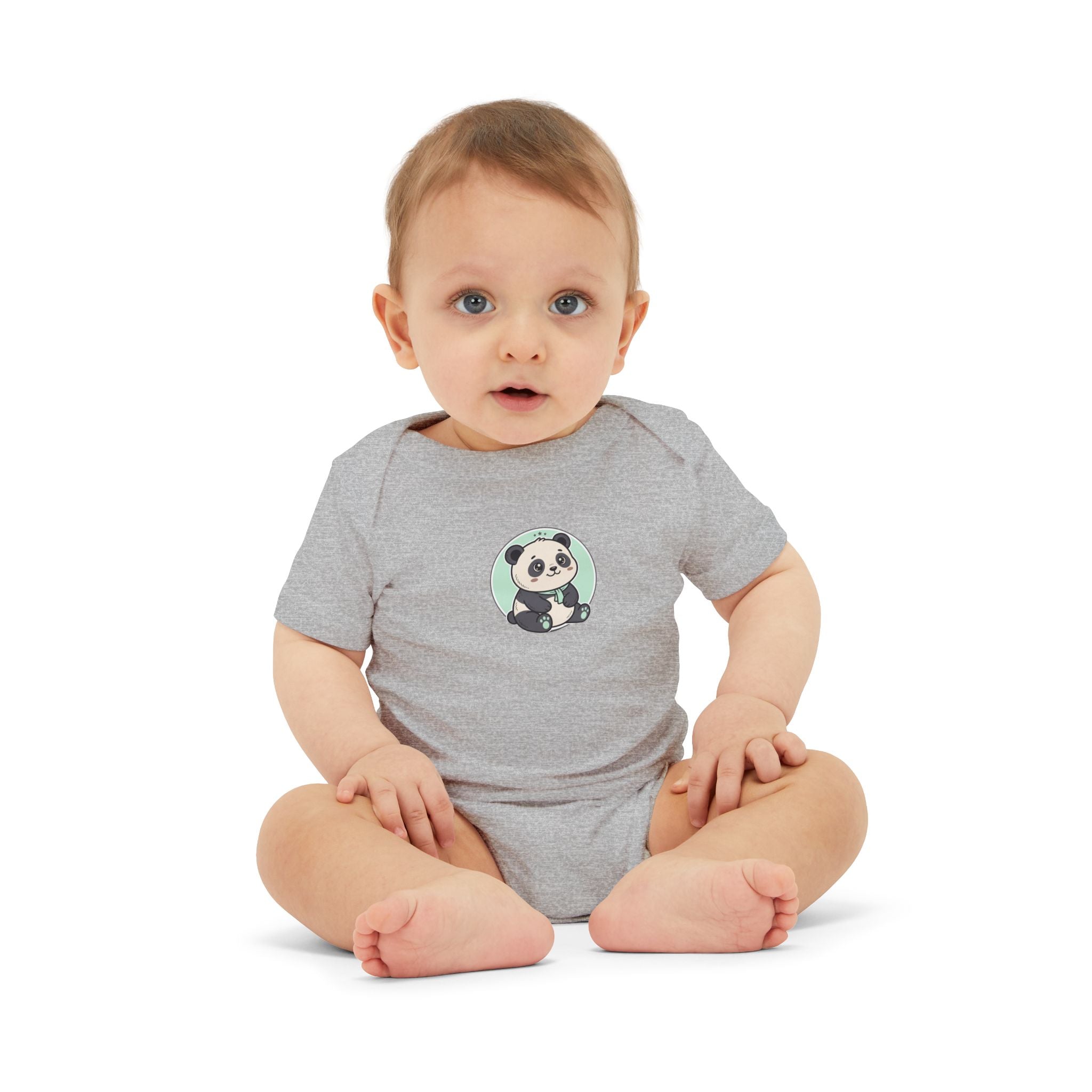 Panda Baby Onesie – Cute Infant Jersey One-Piece with Adorable Panda Graphic
