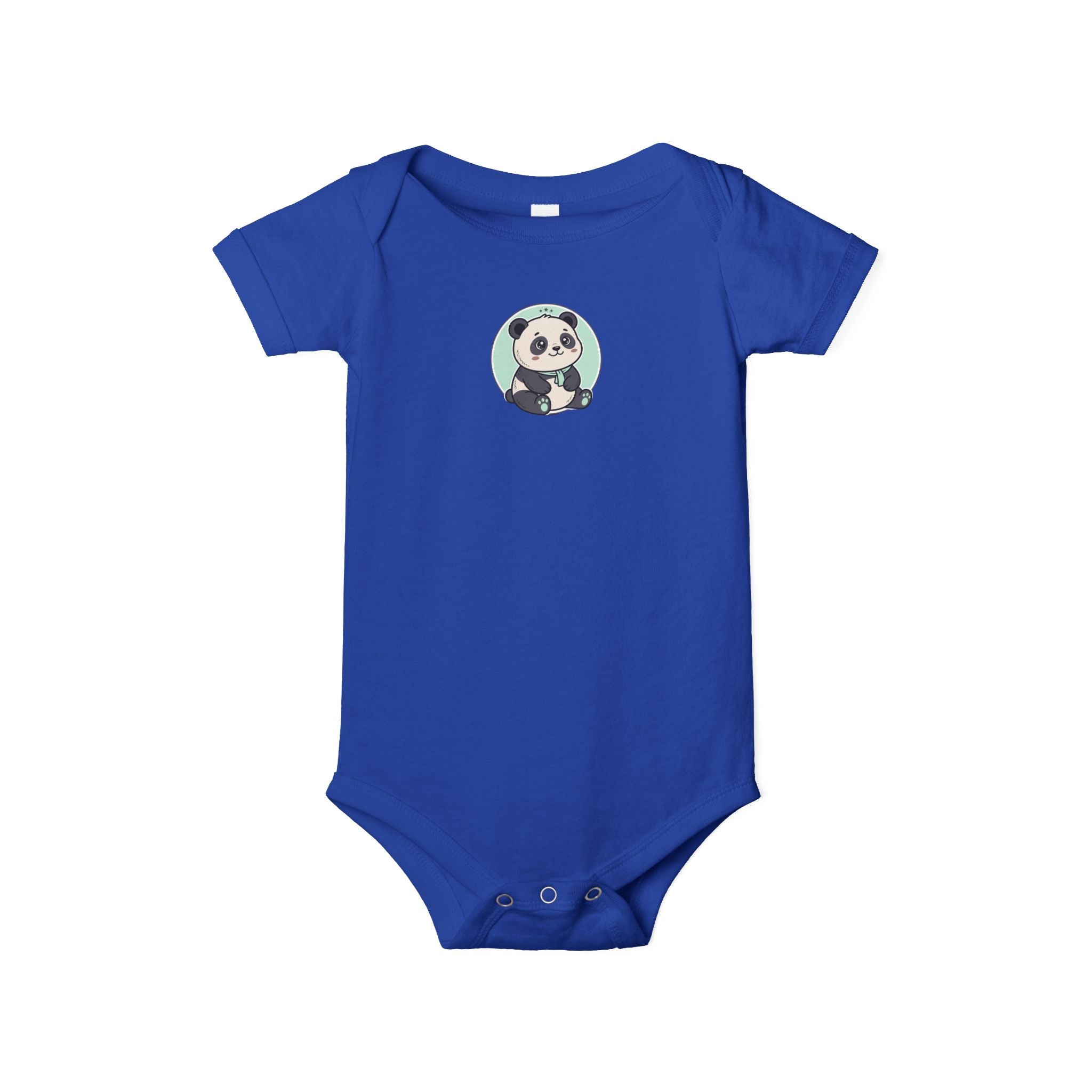 Panda Baby Onesie – Cute Infant Jersey One-Piece with Adorable Panda Graphic
