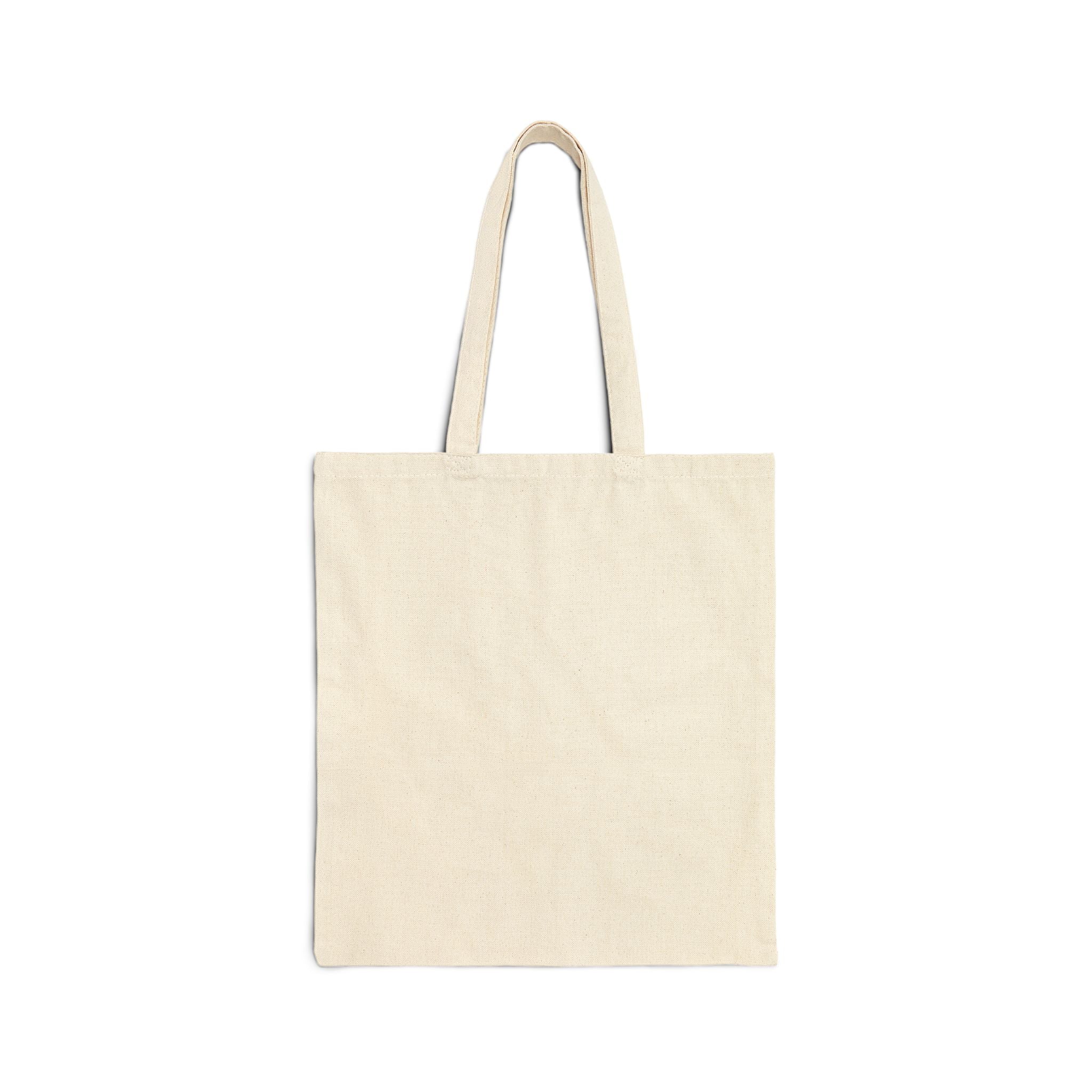 Best Friends Coffee & Donut Cotton Tote Bag — Retro Cute Reusable Grocery Tote