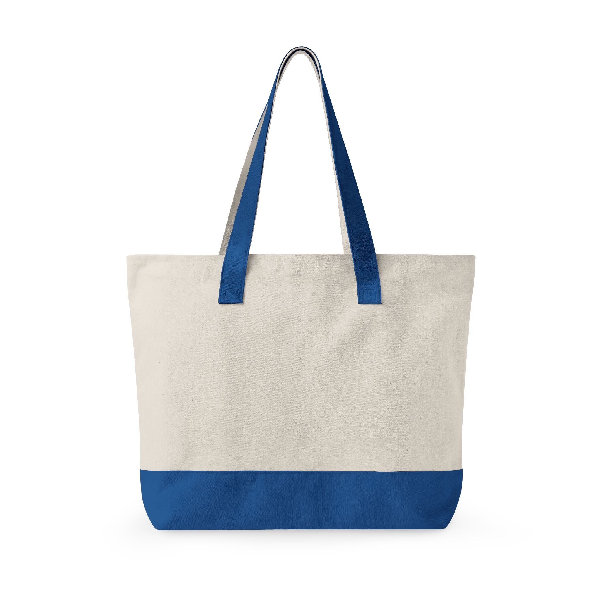 Canvas Tote Bag — Colorful Cartoon Sea Creature Design