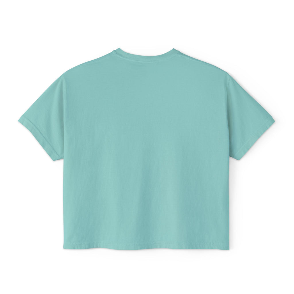 Boxy Tee — Retro Street Style Girl Graphic Shirt