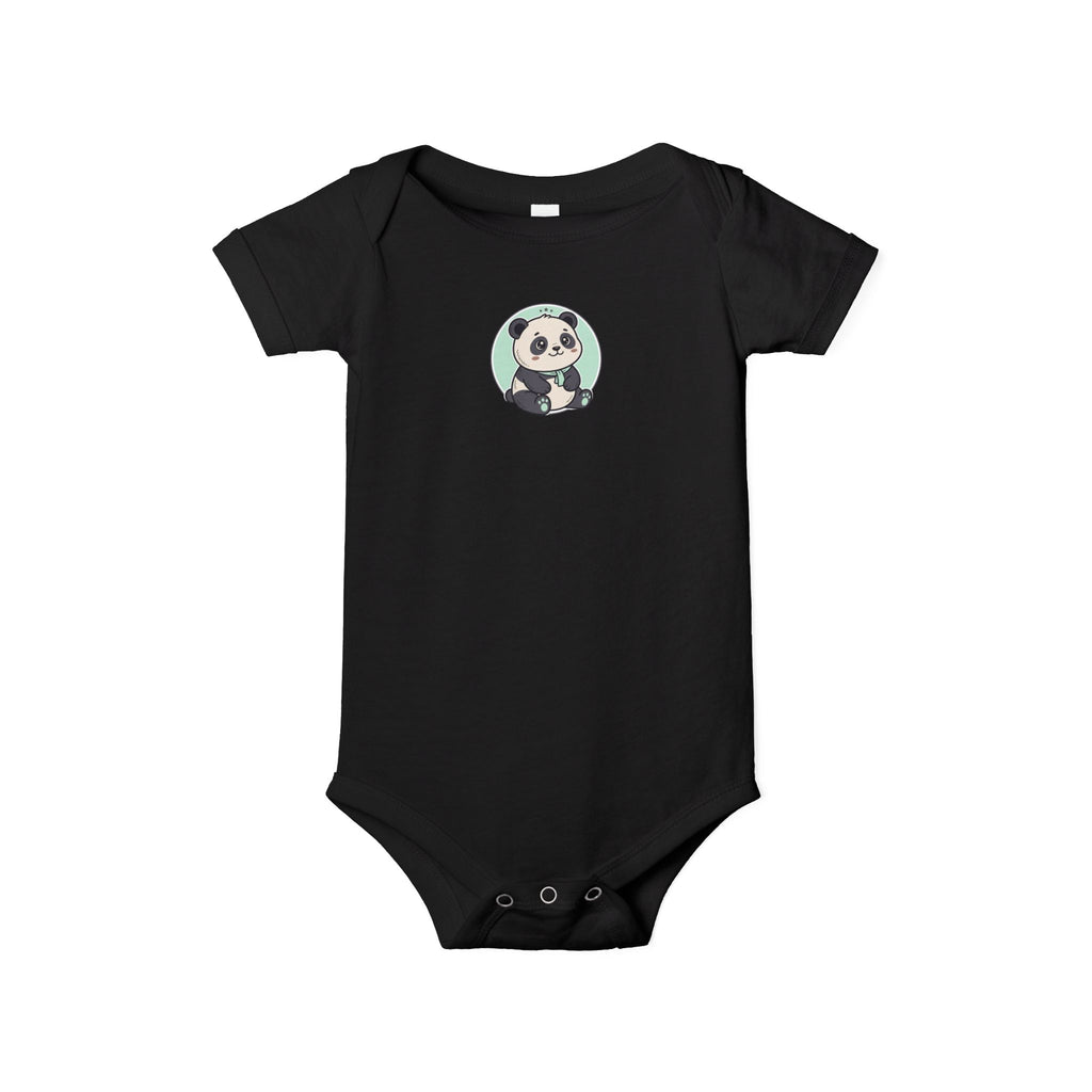 Panda Baby Onesie – Cute Infant Jersey One-Piece with Adorable Panda Graphic