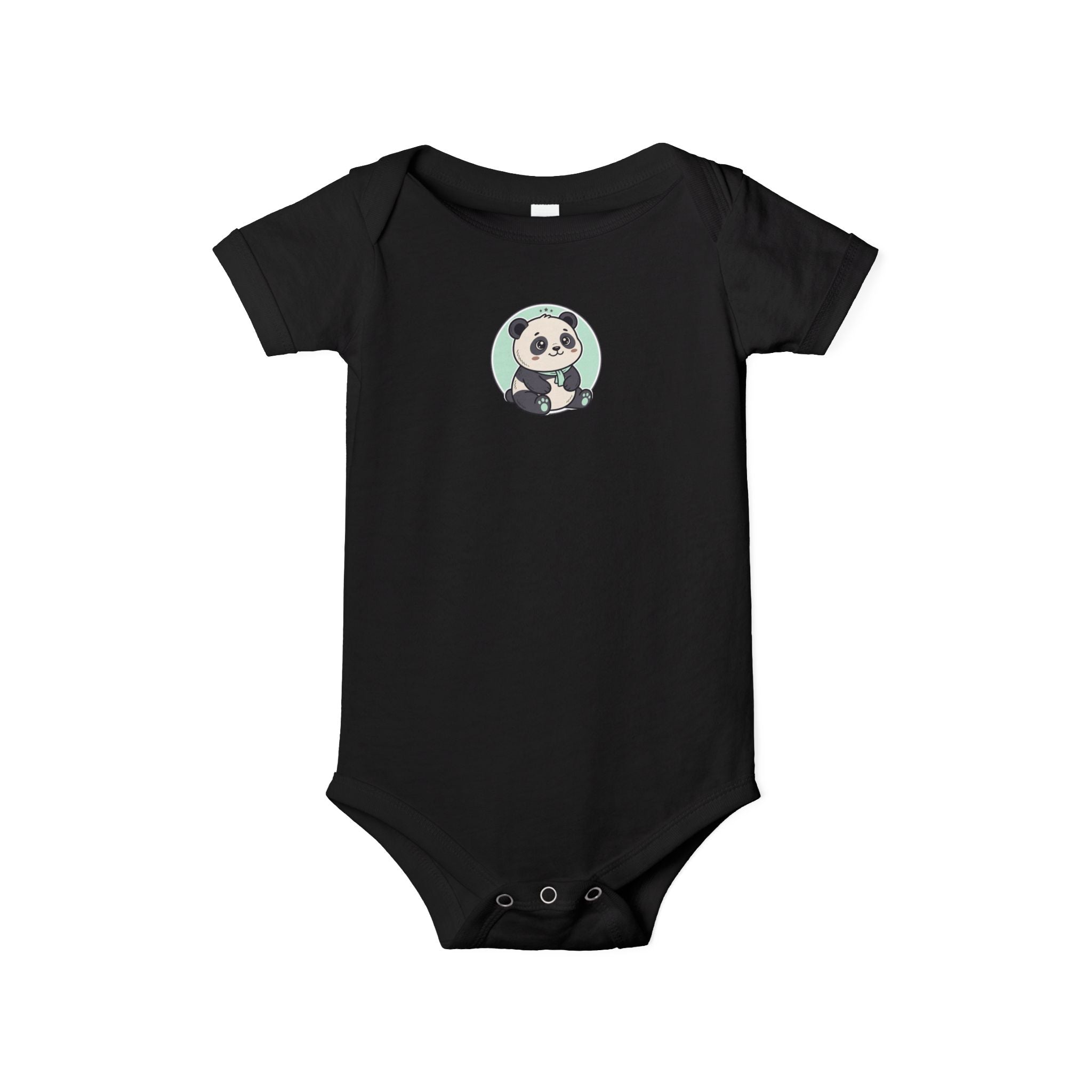 Panda Baby Onesie – Cute Infant Jersey One-Piece with Adorable Panda Graphic