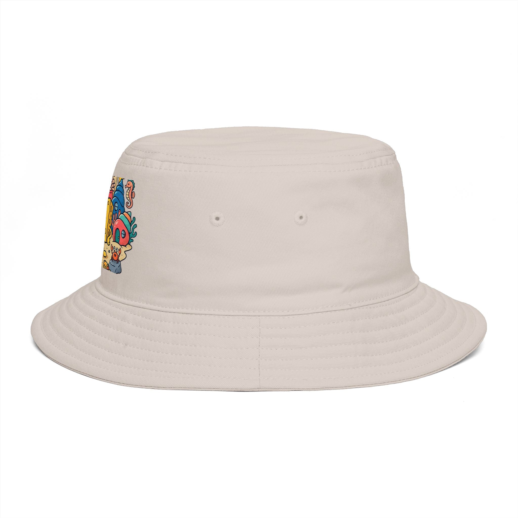 SpongeBob SquarePants Sea Friends Bucket Hat — Cute Cartoon SpongeBob Beach Hat