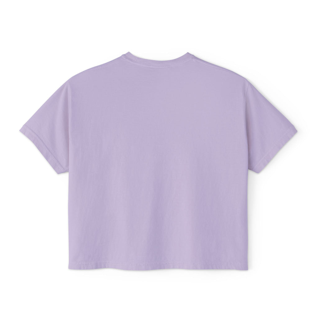 Boxy Tee — Retro Street Style Girl Graphic Shirt