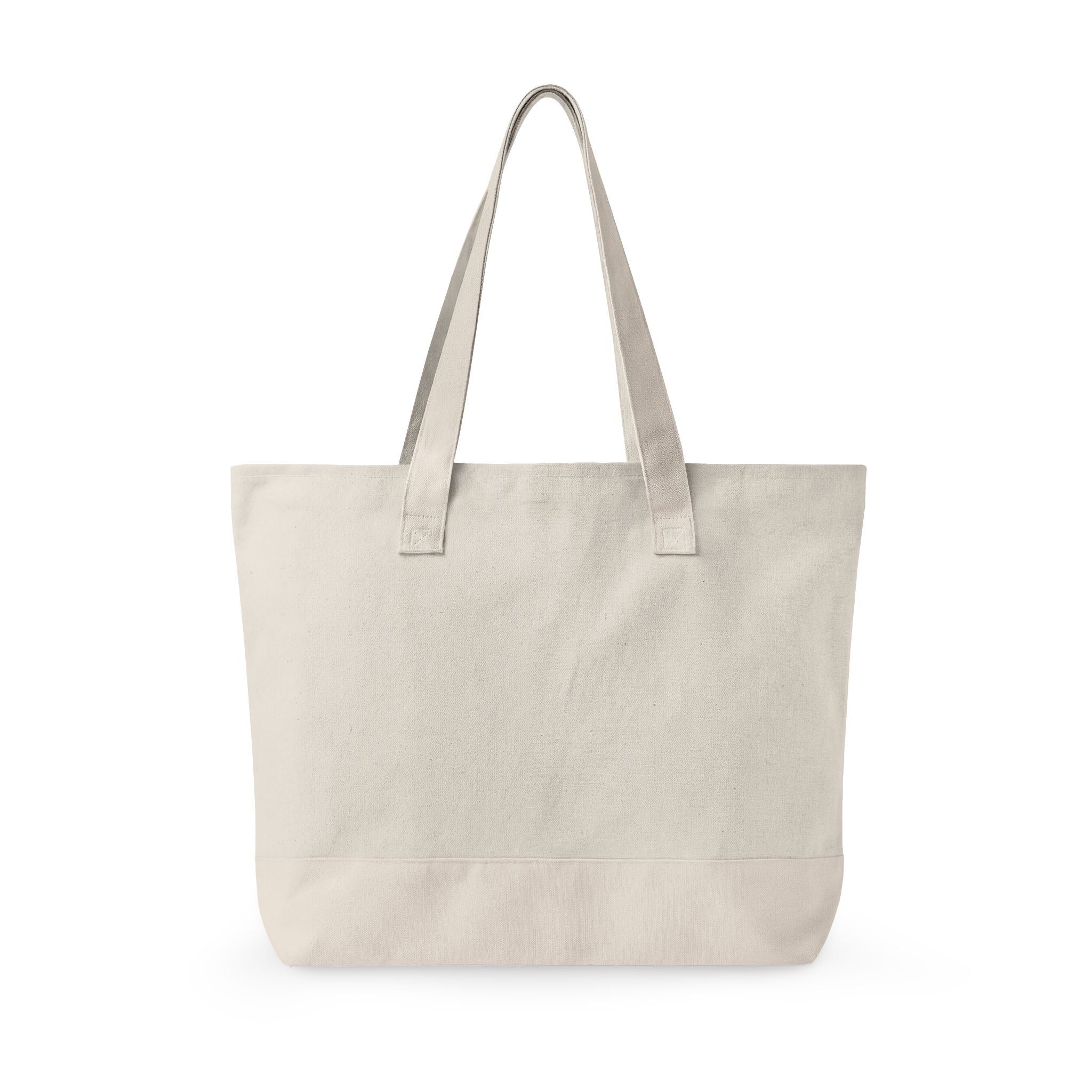 Canvas Tote Bag — Colorful Cartoon Sea Creature Design