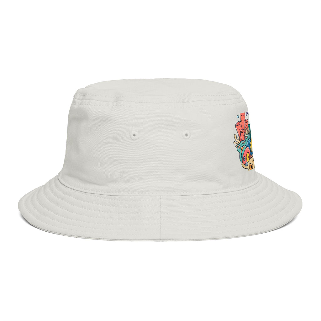 SpongeBob SquarePants Sea Friends Bucket Hat — Cute Cartoon SpongeBob Beach Hat
