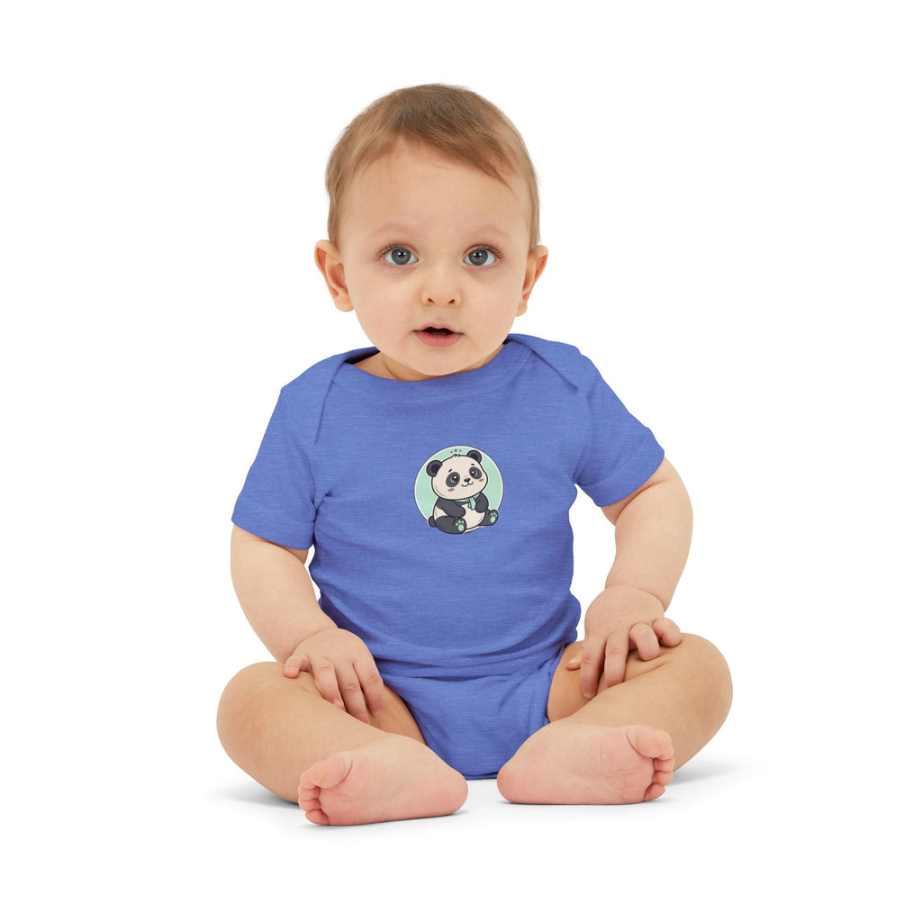 Panda Baby Onesie – Cute Infant Jersey One-Piece with Adorable Panda Graphic