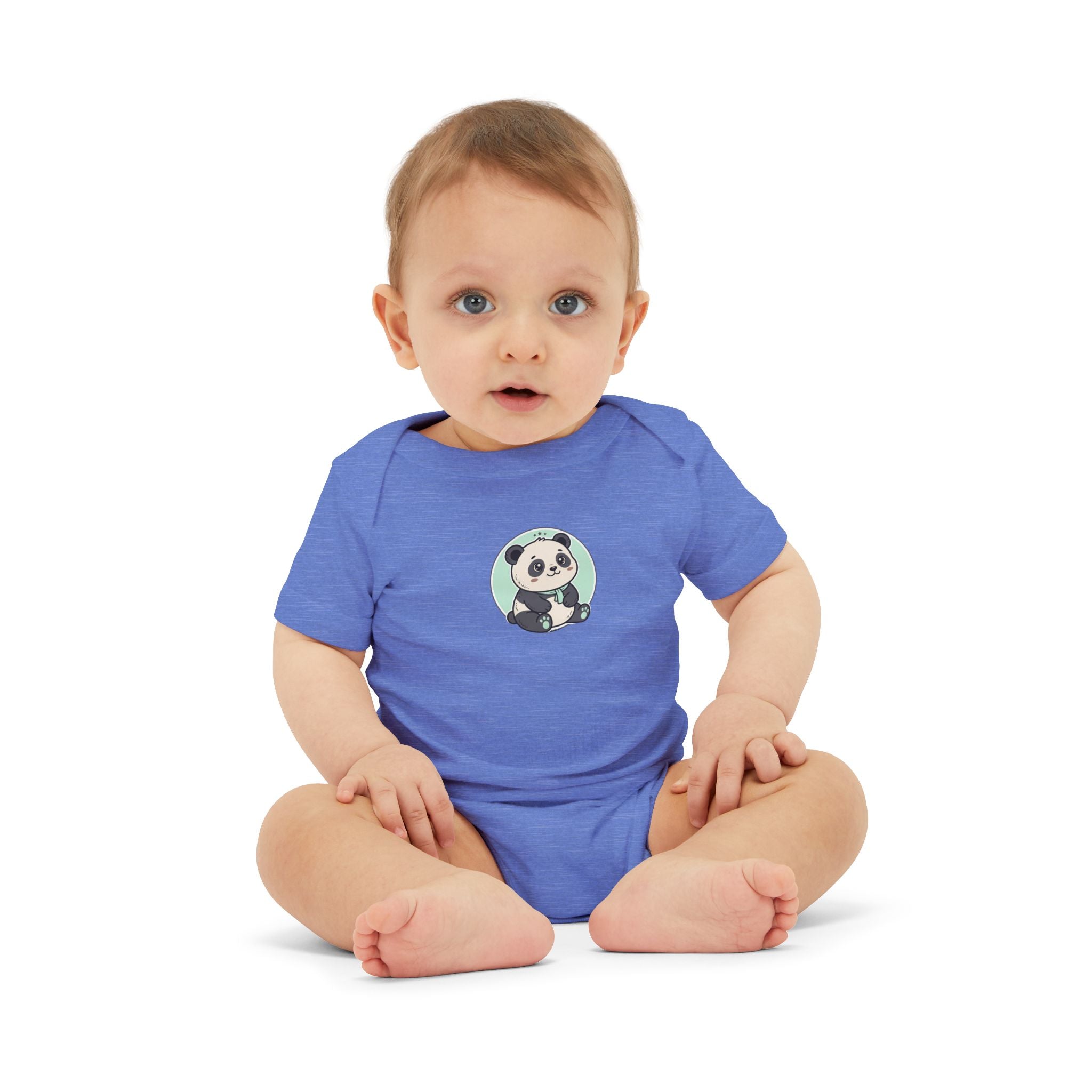 Panda Baby Onesie – Cute Infant Jersey One-Piece with Adorable Panda Graphic