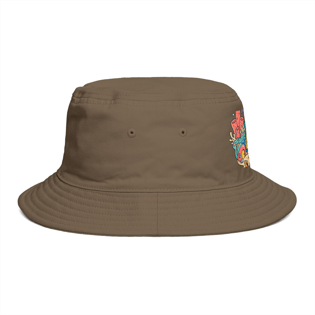 SpongeBob SquarePants Sea Friends Bucket Hat — Cute Cartoon SpongeBob Beach Hat