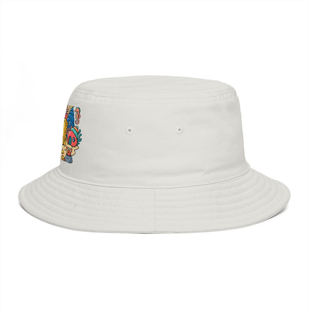 SpongeBob SquarePants Sea Friends Bucket Hat — Cute Cartoon SpongeBob Beach Hat