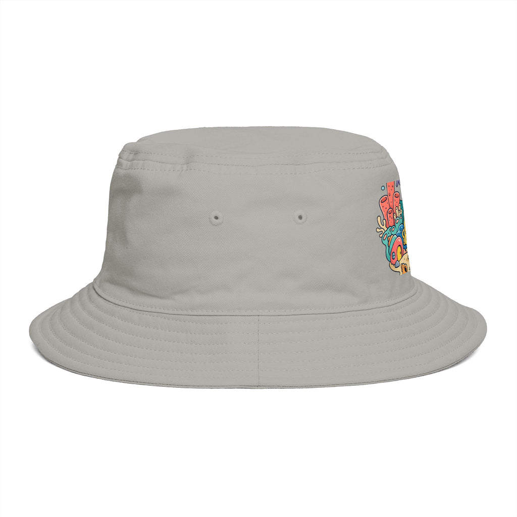 SpongeBob SquarePants Sea Friends Bucket Hat — Cute Cartoon SpongeBob Beach Hat