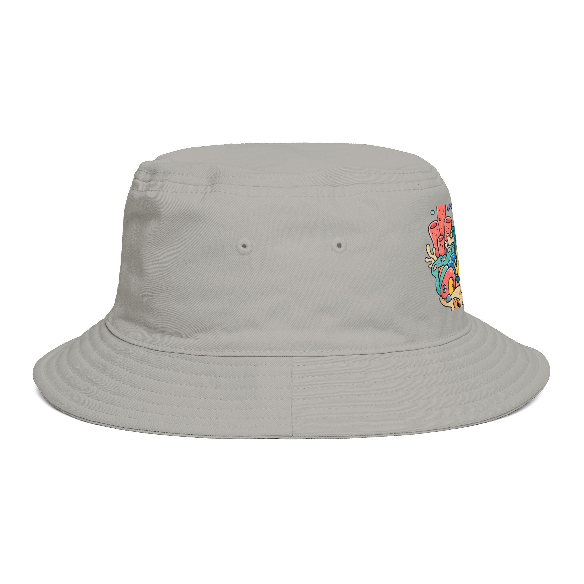 SpongeBob SquarePants Sea Friends Bucket Hat — Cute Cartoon SpongeBob Beach Hat