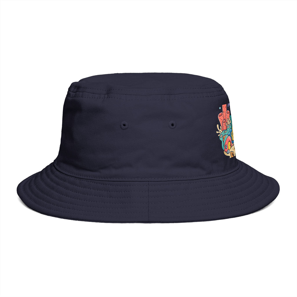 SpongeBob SquarePants Sea Friends Bucket Hat — Cute Cartoon SpongeBob Beach Hat